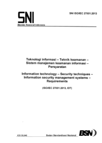 Image of ISO/IEC 27001:2013